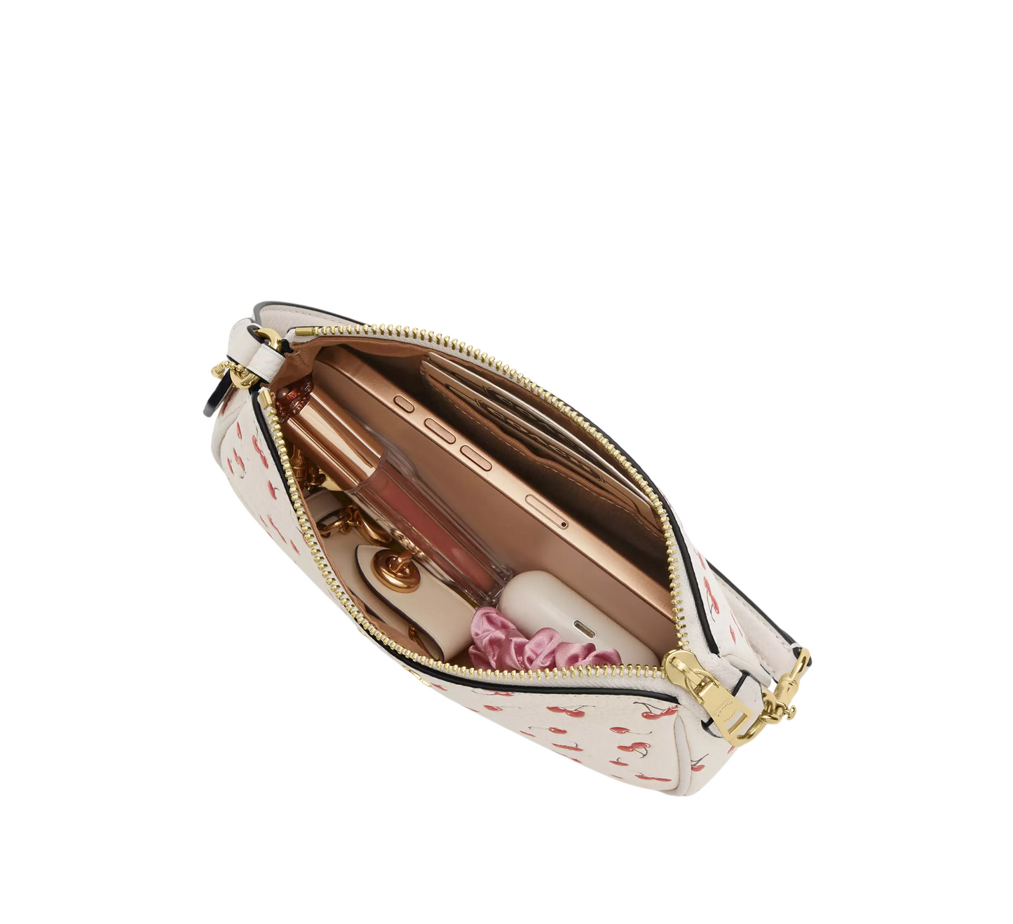Bolsa Coach Nolita 19 With Cherry Print Chalk Multi