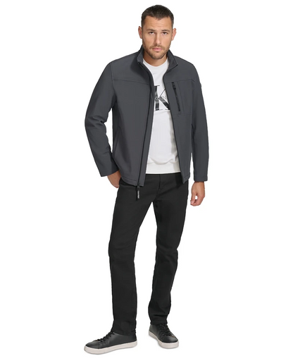Chaqueta Calvin Klein Men's Infinite Stretch Soft Shell Jacket Iron