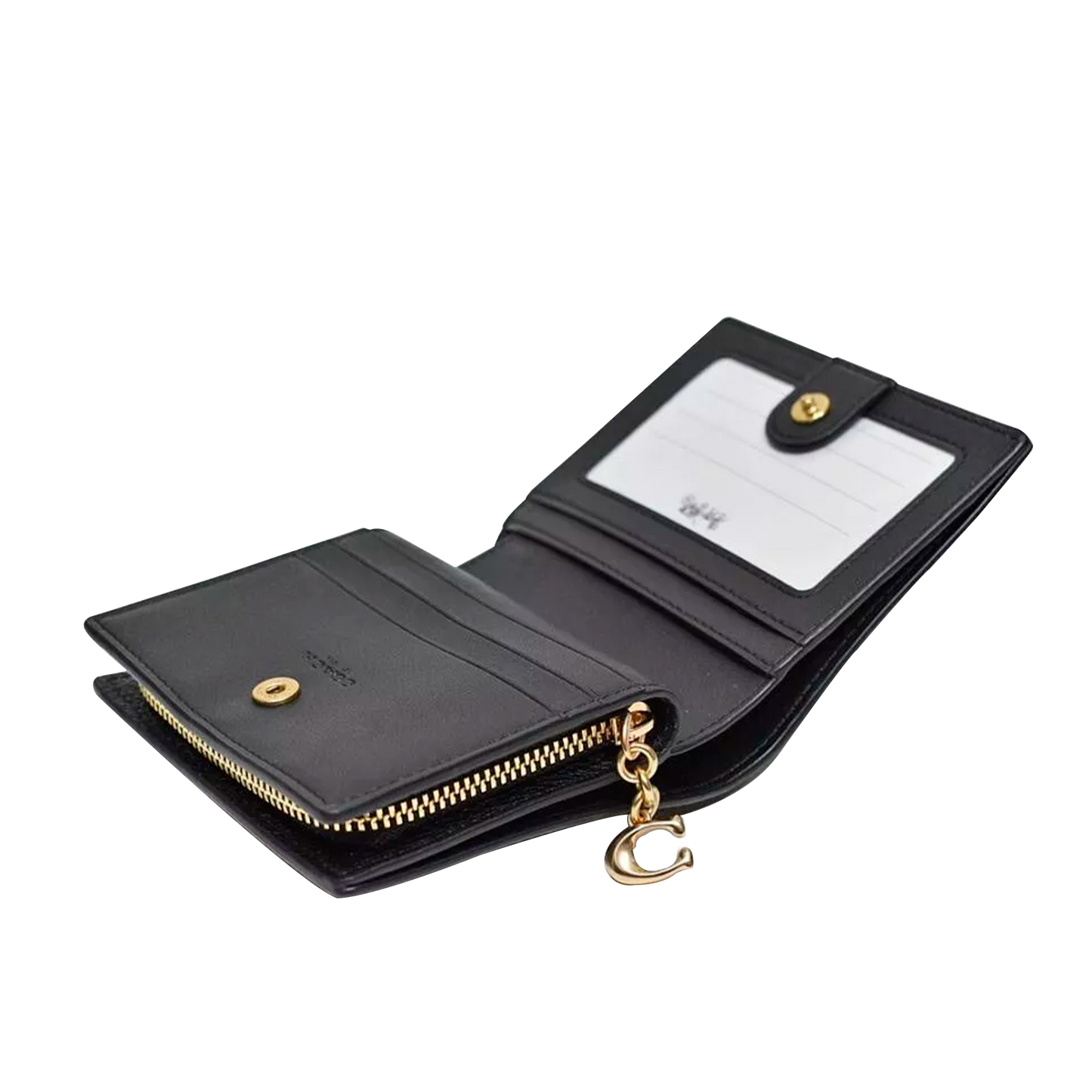 Cartera Coach Snap Wallet Black