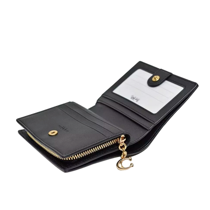 Cartera Coach Snap Wallet Black