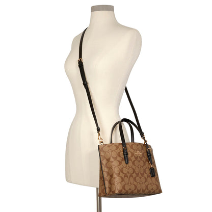 Bolsa Coach Mollie Tote 25 Signature Canvas