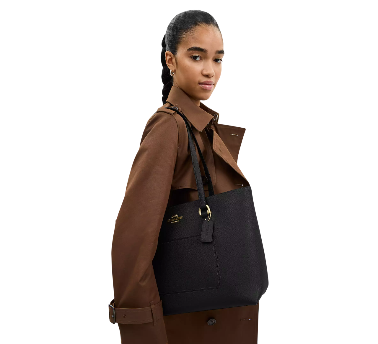 Bolsa Coach Station Tote Bag Black