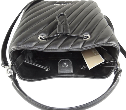Bolsa Michael Kors Suri Medium Bucket Bag Black