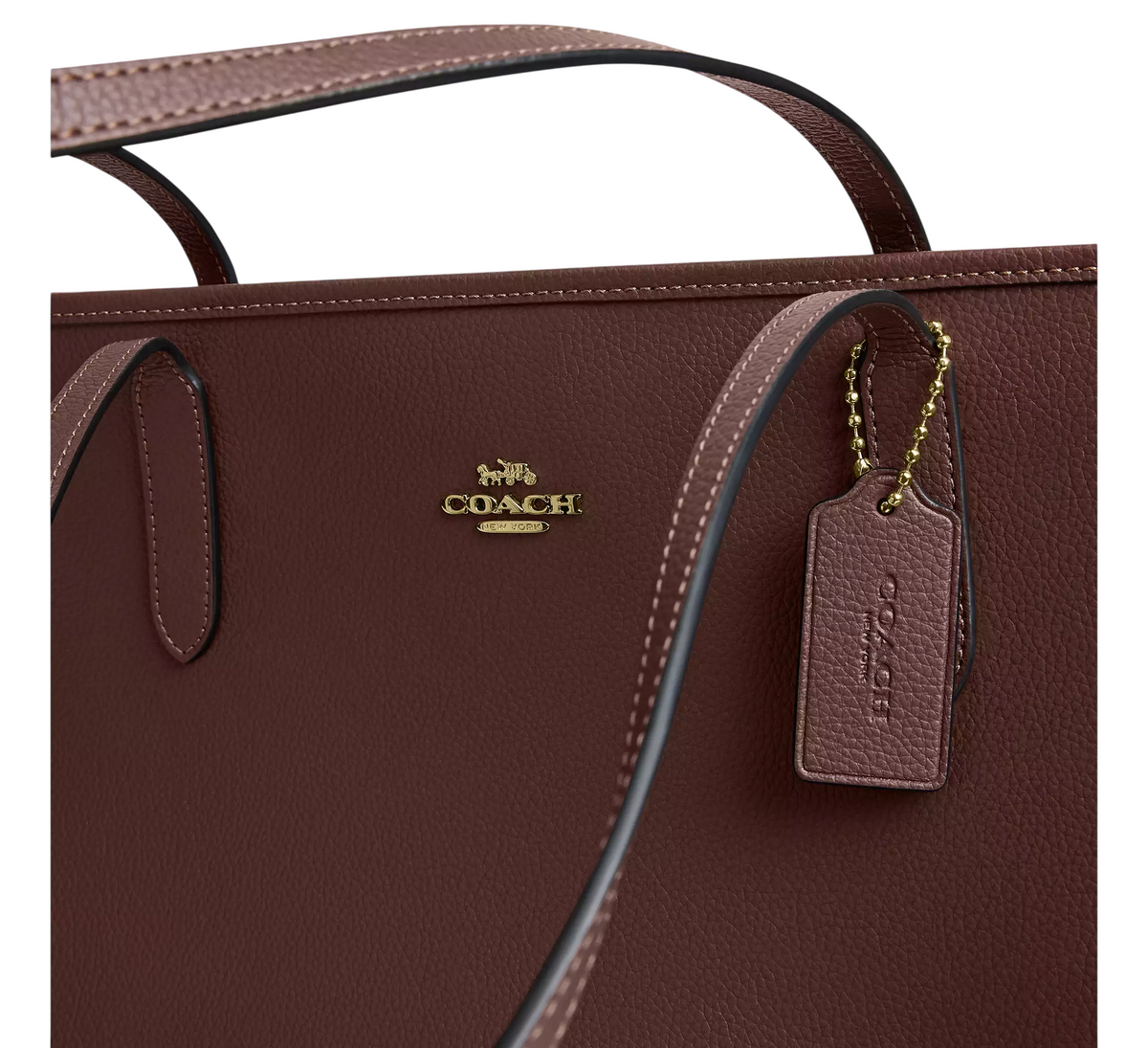 Bolsa Coach City Tote Bag Maple