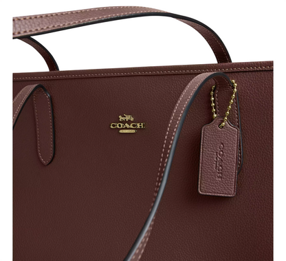 Bolsa Coach City Tote Bag Maple