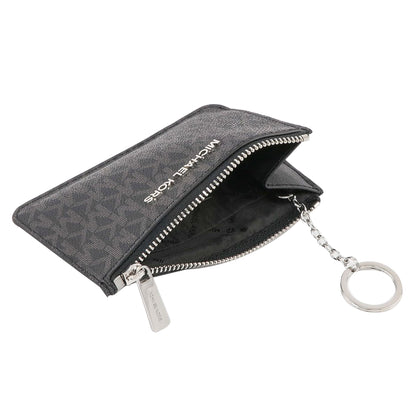 Monedero Michael Kors Jet Set Travel Small Top Zip Coin Pouch Black