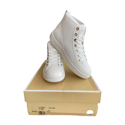 Tenis Michael Kors Shea High-Top Sneaker White