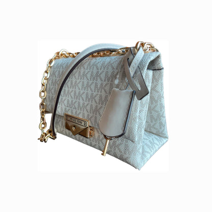 Bolsa Michael Kors Cece Small Logo Shoulder Bag White