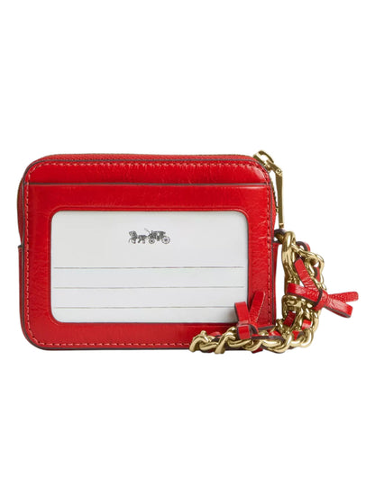 Monedero Coach Edición Especial Zip Card Case With Bows