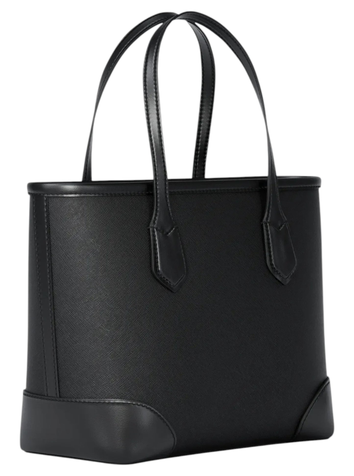 Bolsa Michael Kors Eva Extra-Small Saffiano Leather Convertible Tote Bag Black