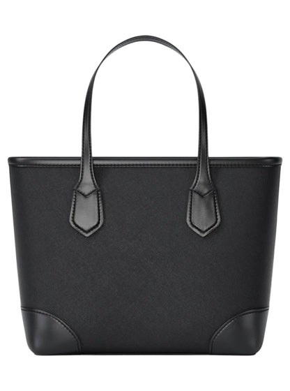 Bolsa Michael Kors Eva Extra-Small Saffiano Leather Convertible Tote Bag Black