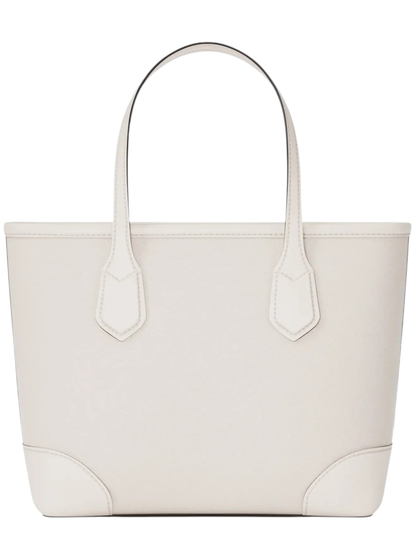 Bolsa Michael Kors Eva Extra-Small Leather Convertible Tote Bag Light Cream