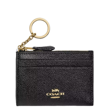 Monedero Coach Mini Skinny Id Case Black