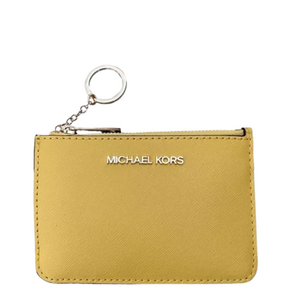 Monedero Jet Set Travel Small Saffiano Leather Coin Pouch