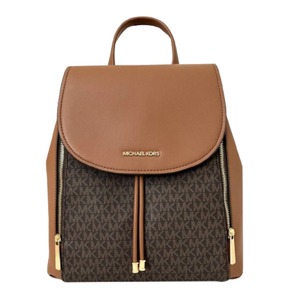 Mochila Michael Kors Phoebe Medium Logo Backpack Brown