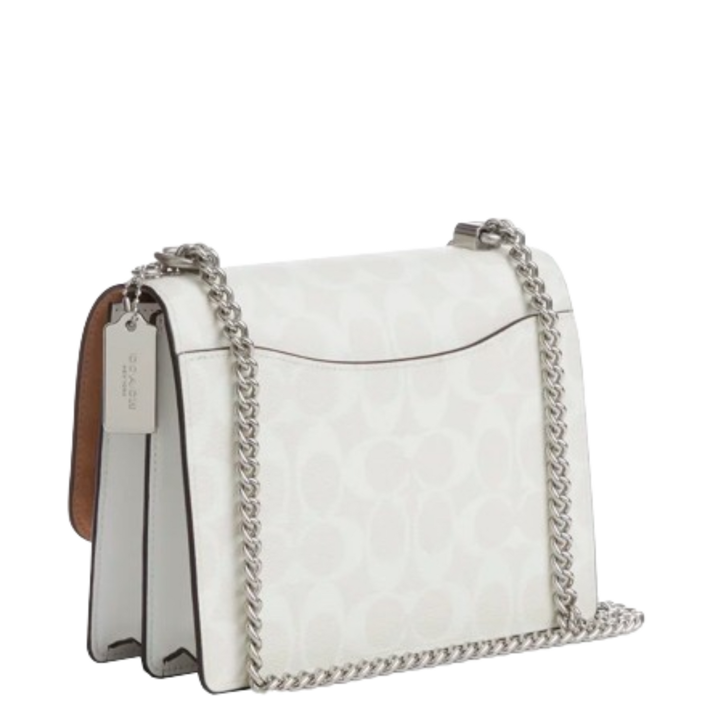 Bolsa Coach Klare Crossbody In Signature Canvas Chalk