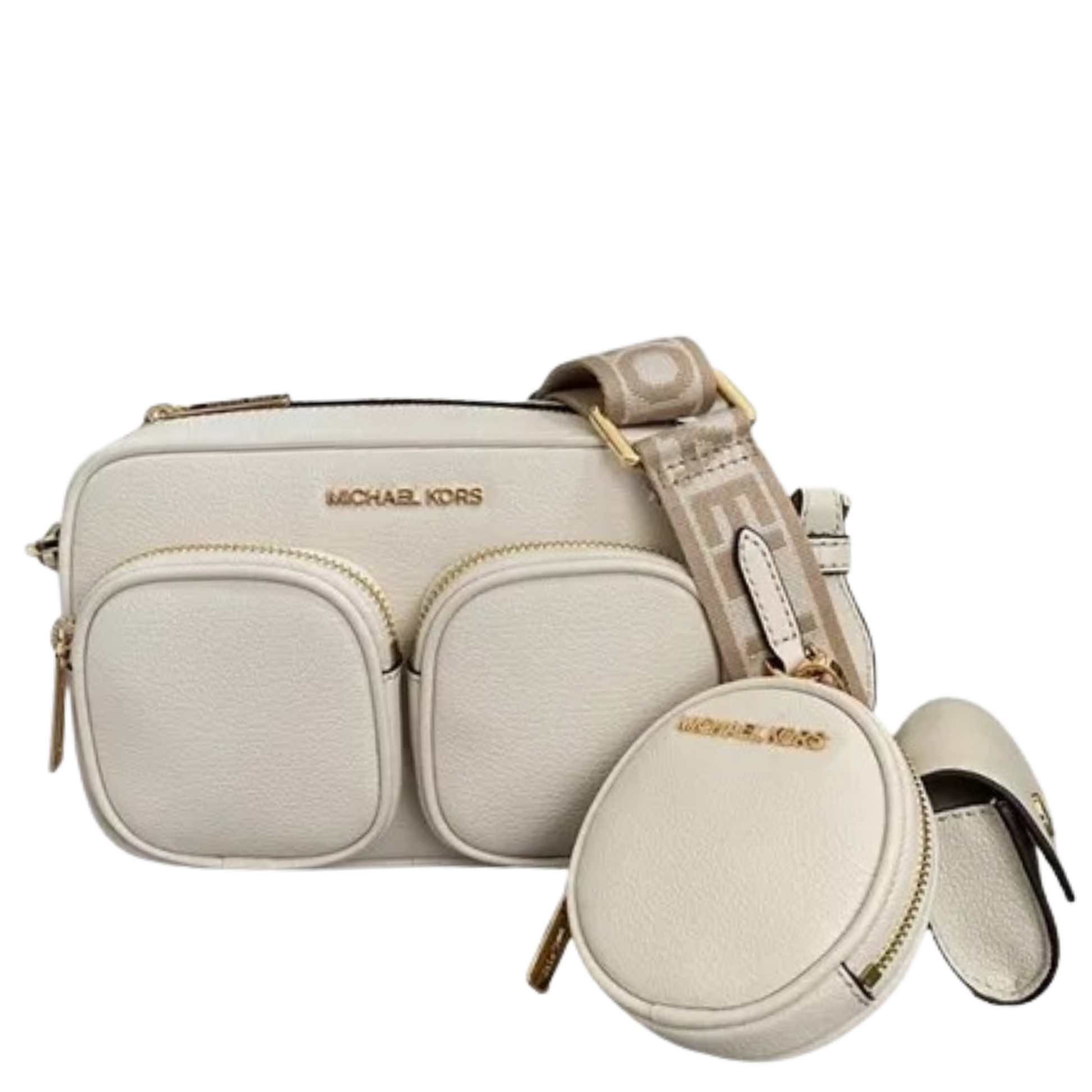 Michael kors crossbody white discount