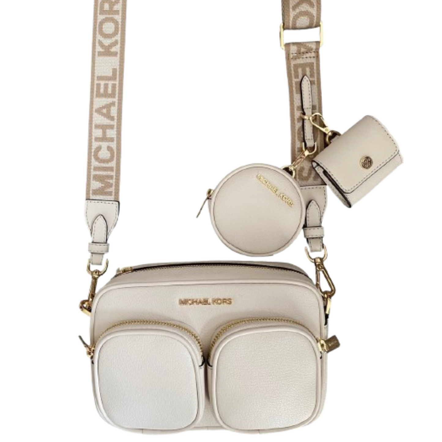 Bolsa Michael Kors Jet Set Medium Crossbody AirPods