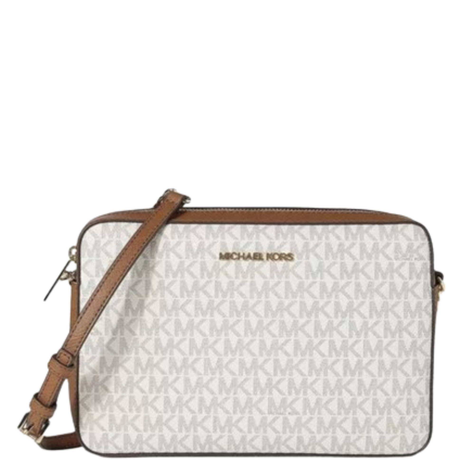 Bolsa Michael Kors Jet Set Crossbody 35f8gttc3b Vainilla