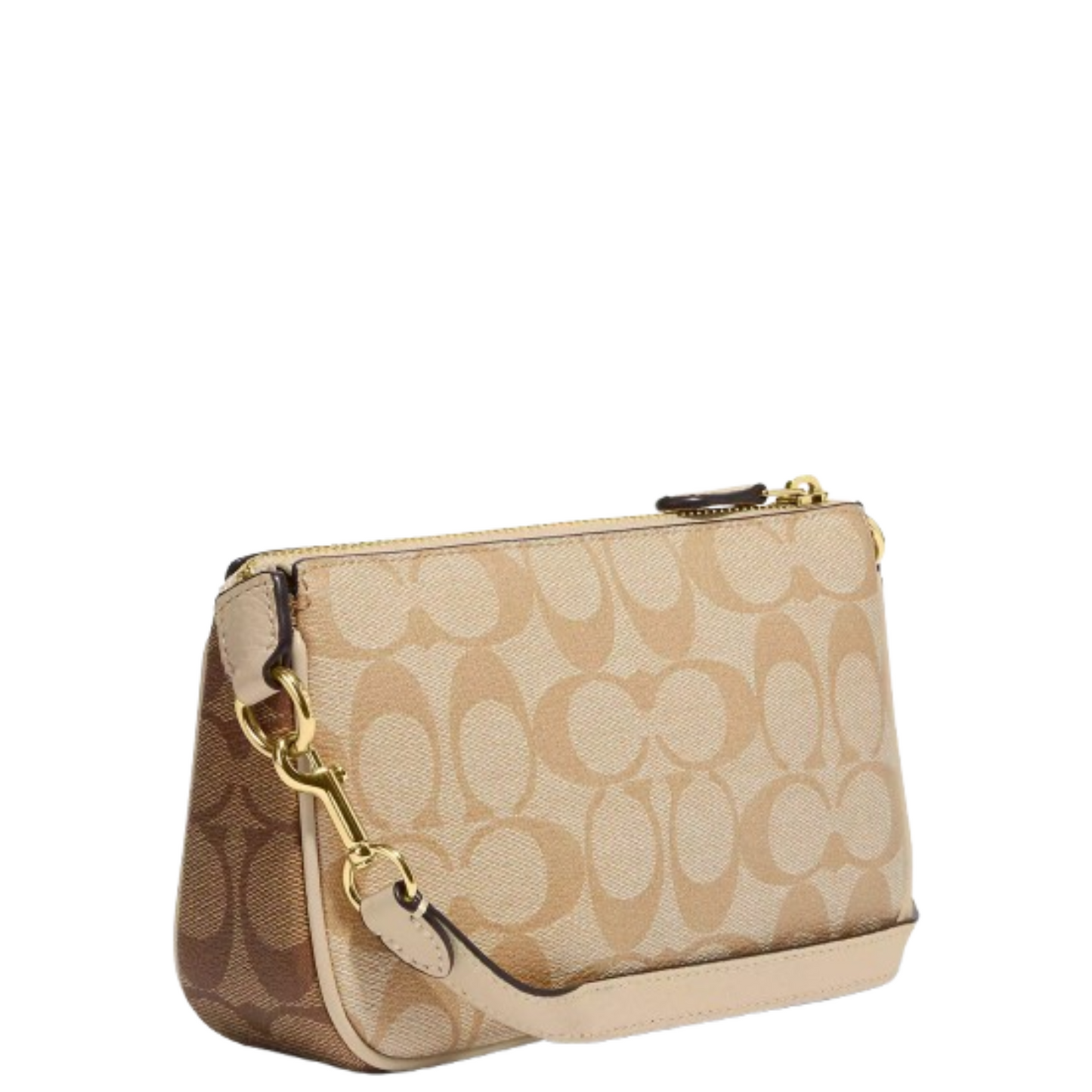 Bolsa Coach Nolita 19 Signature Canva Light Khaki