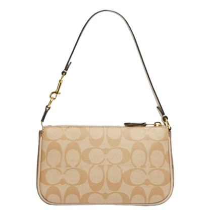 Bolsa Coach Nolita 19 Signature Canva Light Khaki