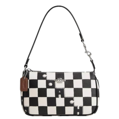 Bolsa Coach Nolita 19 With Checkerboard Print