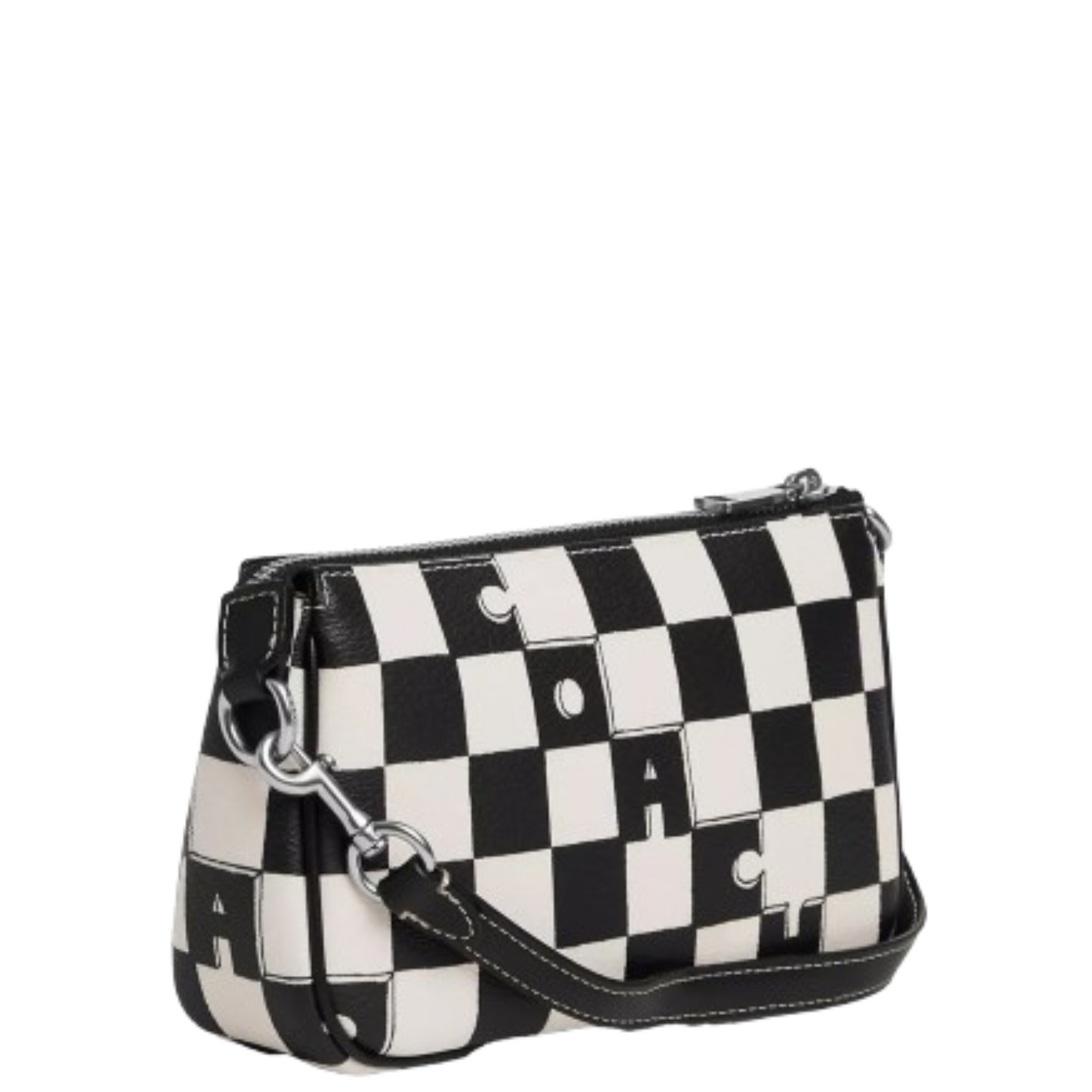 Bolsa Coach Nolita 19 With Checkerboard Print