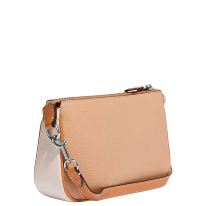 Bolsa Coach Nolita 19 In Colorblock Sandy Beige