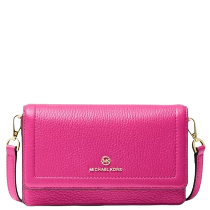 Bolsa Cartera Smartphone Michael Kors Original Fucsia Cross