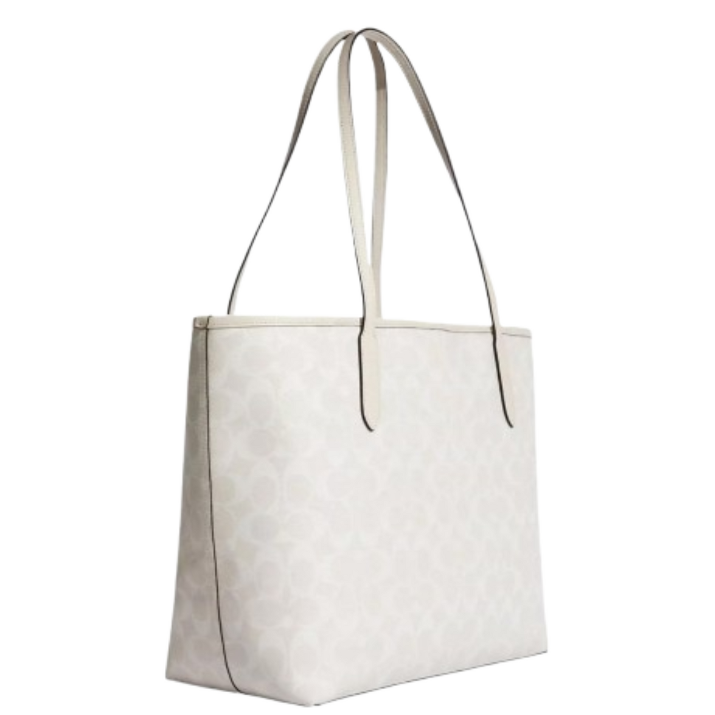 Bolsa Coach City Tote Bag In Signature Canvas In Chalk