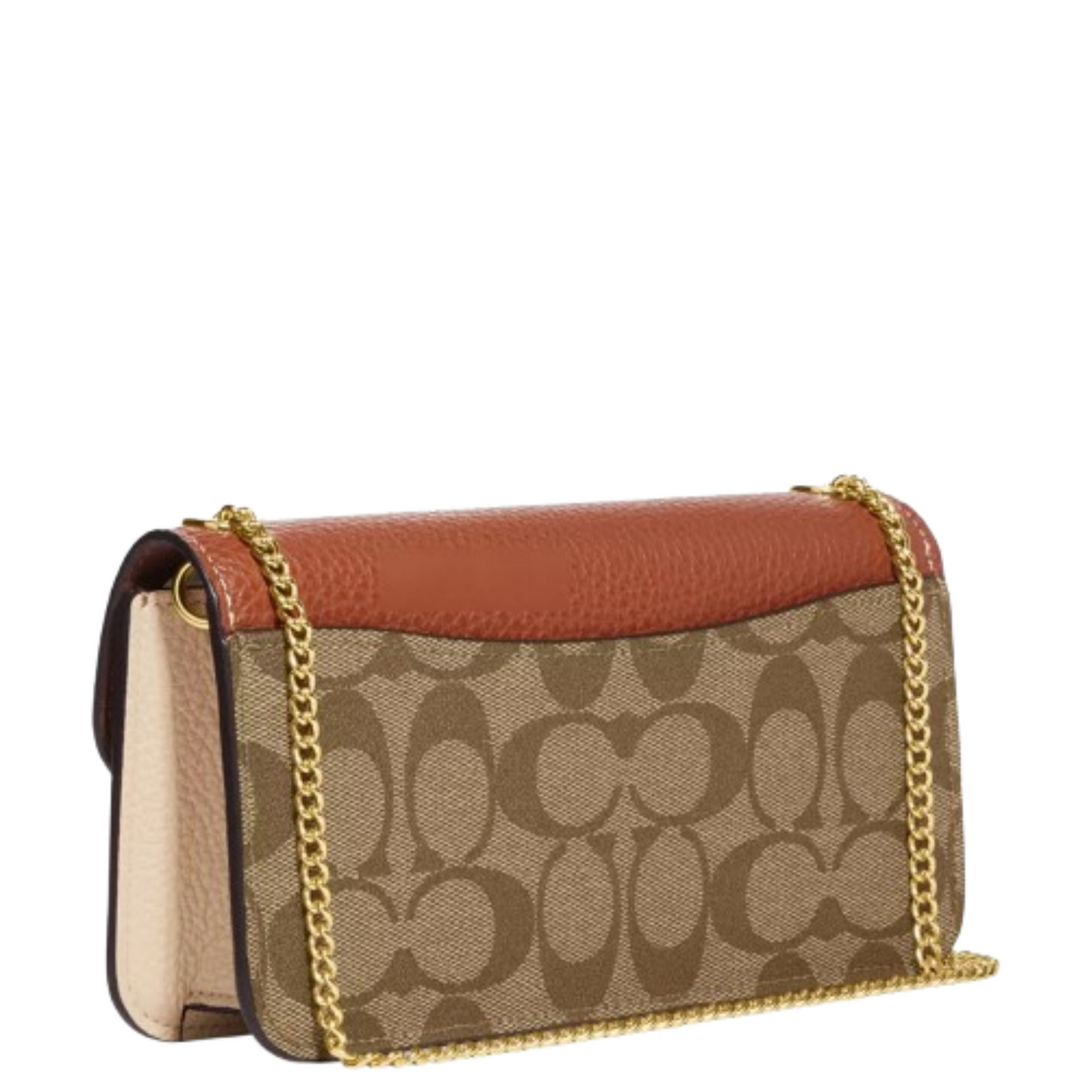 Bolsa Coach Morgan Crossbody In Colorblock Signautre Canvas