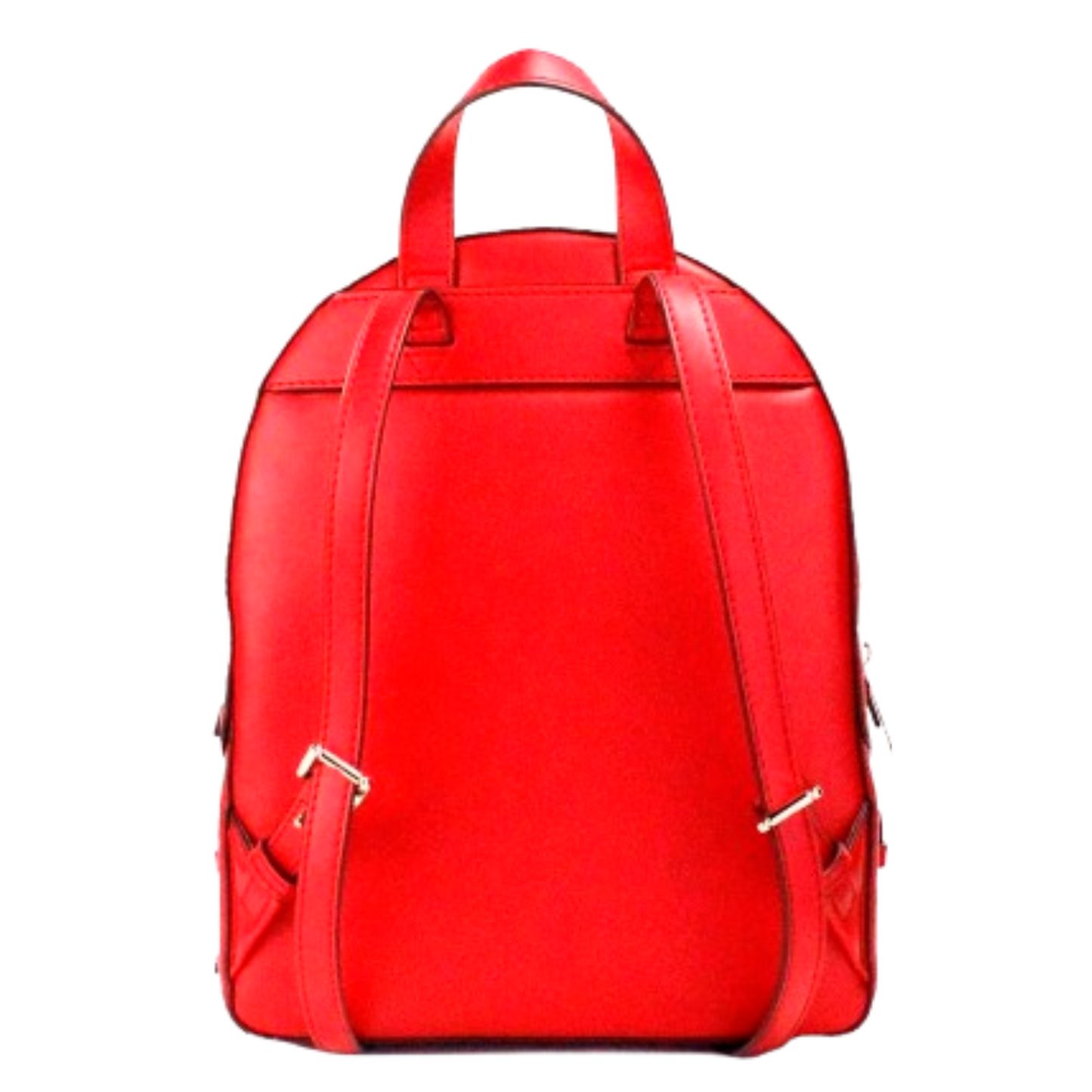 Mochila Michael Kors Jaycee Medium Pebbled Leather Backpack Bright Red