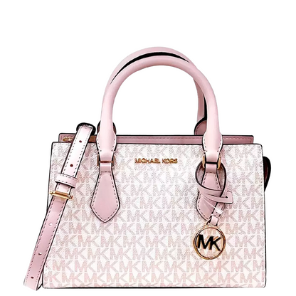 Bolsa Michael Kors Sheila Center Logo Zip Satchel Small