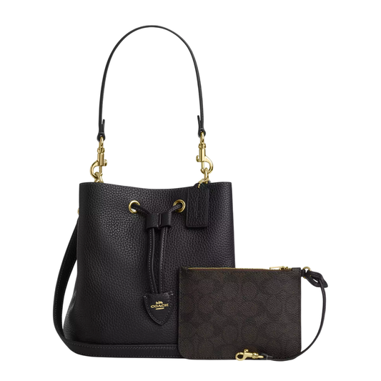 Bolsa Coach Rowan Bucket Bag Black