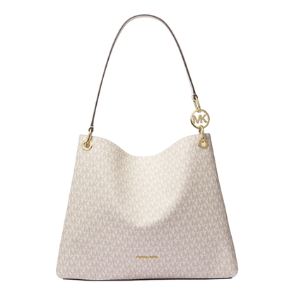 Bolsa Michael Kors Christina Large Signature Logo Shoulder Bag LT CRM MULTI