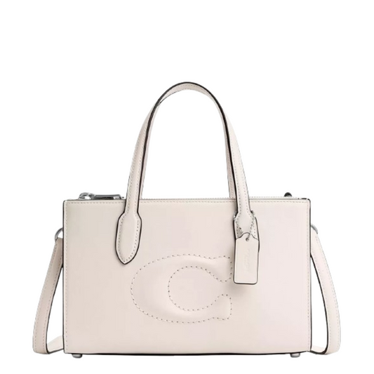 Bolsa Coach Nina Small Tote Bag Chalk