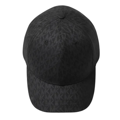 Gorra Michael Kors  Signature Logo Baseball Hat Black