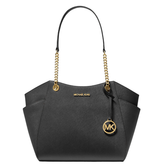 Bolsa Michael Kors Jet Set Large Saffiano Leather Shoulder Bag