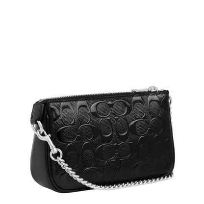 Bolsa Coach Nolita 19 In Signature Leather With Heart Charm Black