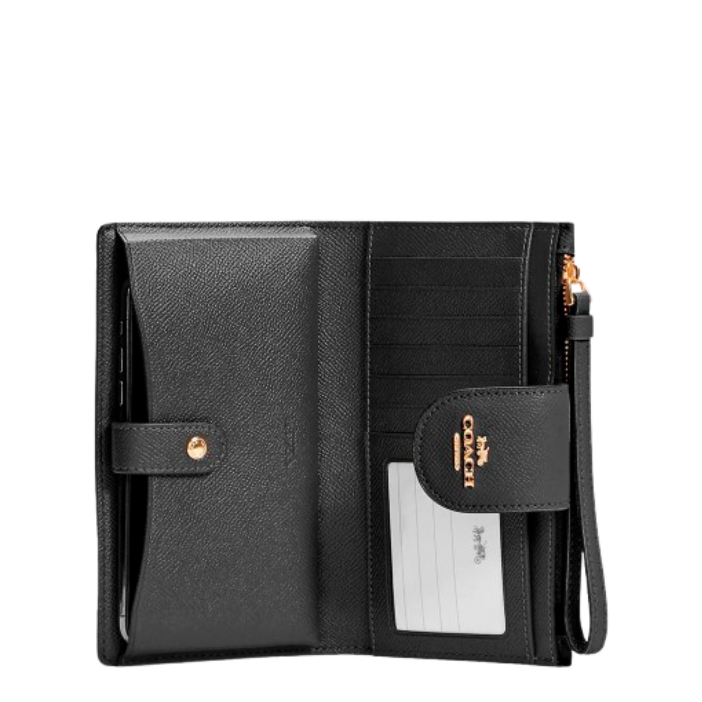 Cartera Coach Tech Phone Wallet Black