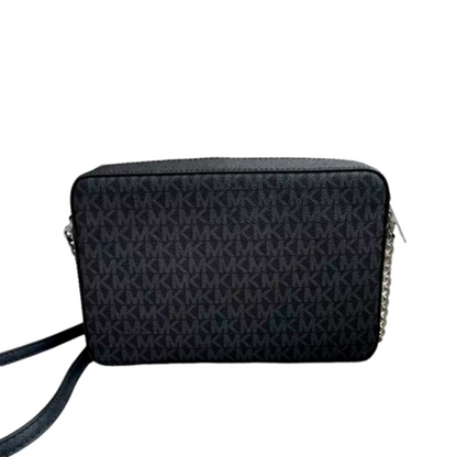 Bolsa Michael Kors Jet Set Large East West Logo Crossbody Black