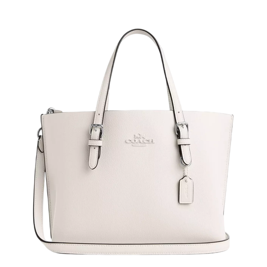 Bolsa Coach Mollie Tote Bag 25 Chalk