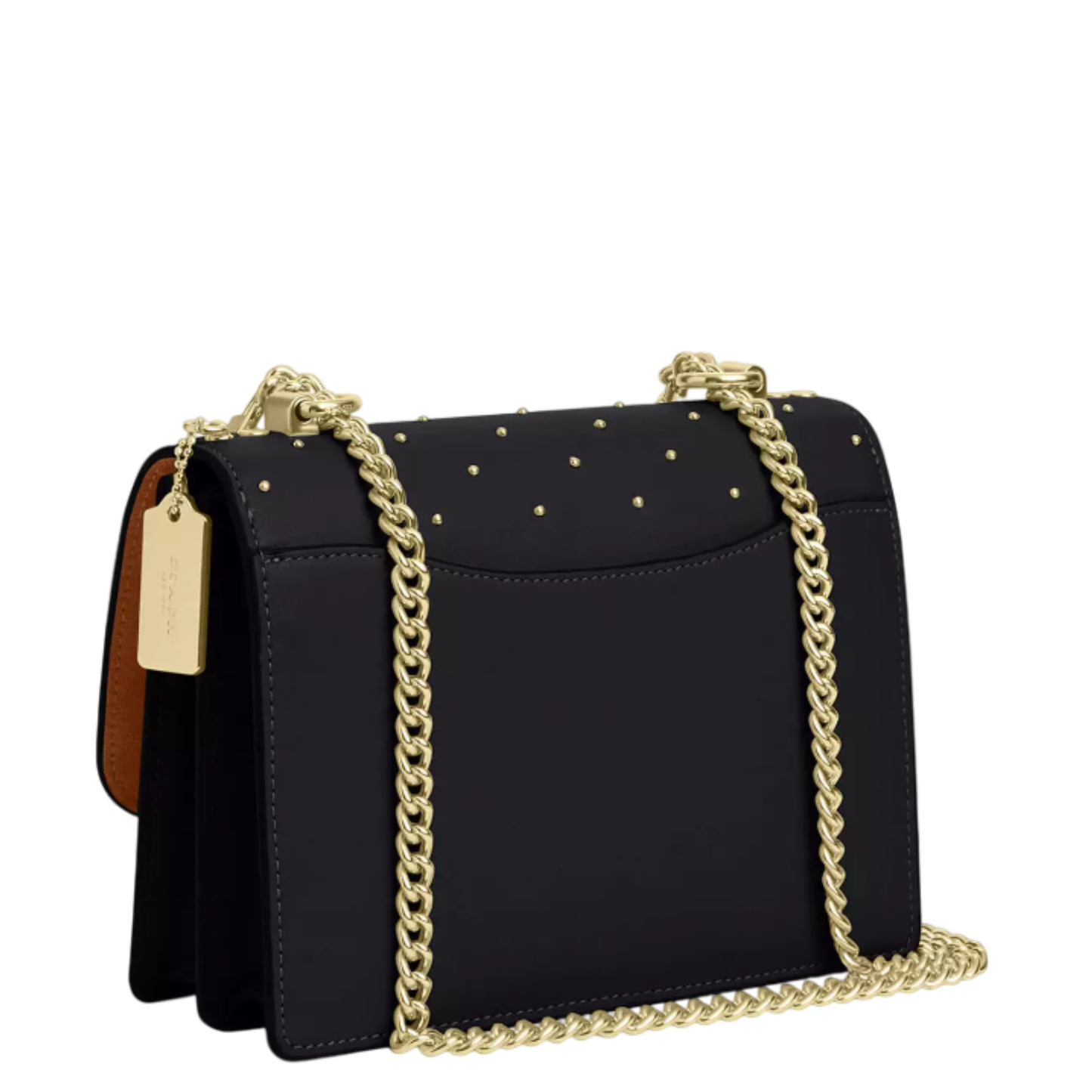 Bolsa Coach Klare Crossbody Bag With Rivets Black