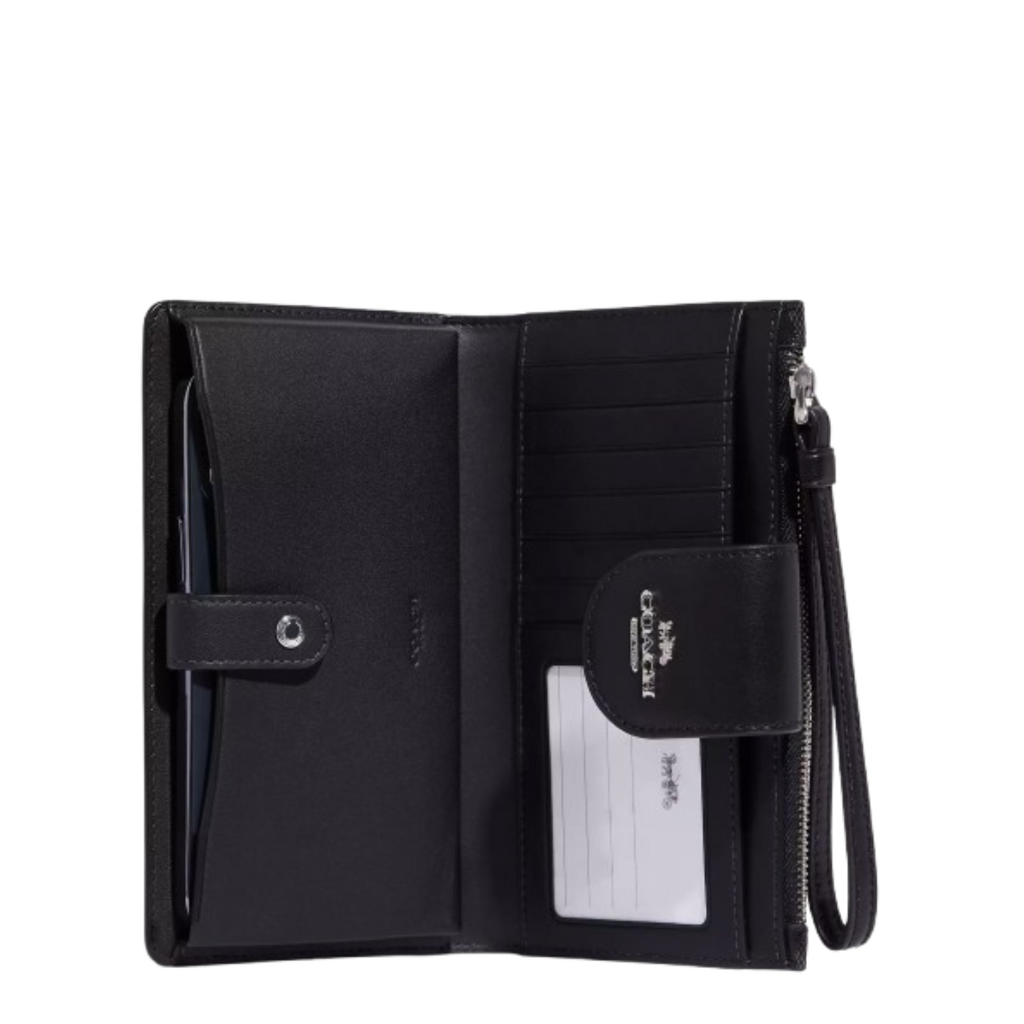 Cartera Coach Tech Phone Wallet In Colorblock Signature Canvas