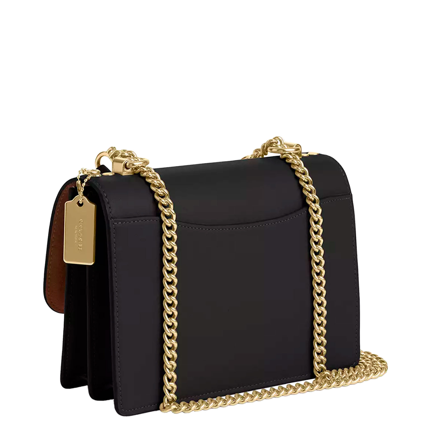 Bolsa Coach Klare Crossbody Bag In Signature Canvas Tan Black Multi