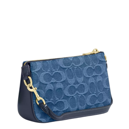 Bolsa Coach Nolita 19 In Signature Denim Indigo