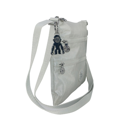 Bolsa Kipling Keiko Crossbody Mini Bag Dynamic Silver