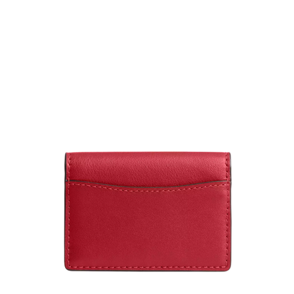 Tarjetero Coach Card Case With Charms Poppy