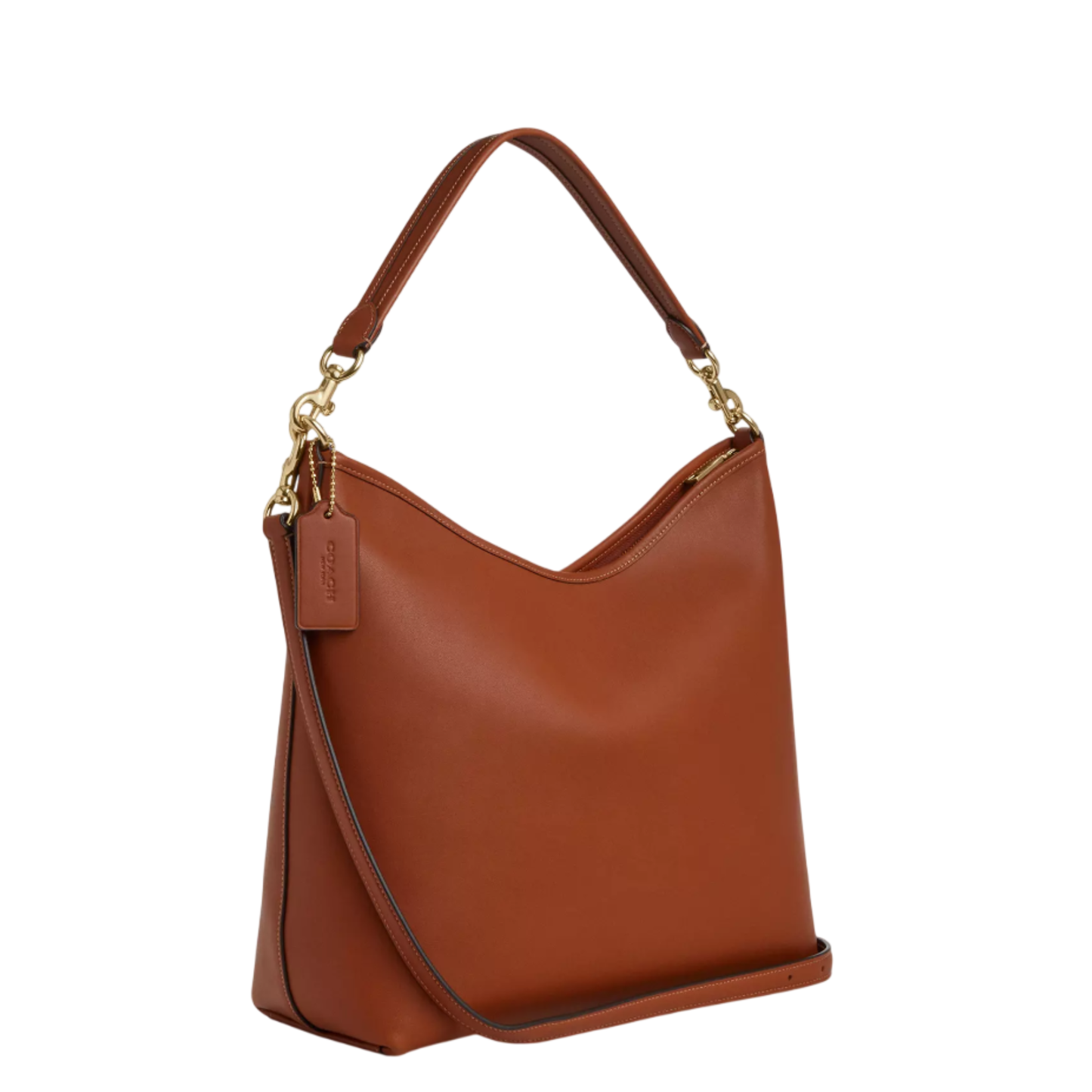 Bolsa Coach Laurel Large Shoulder Bag Tan
