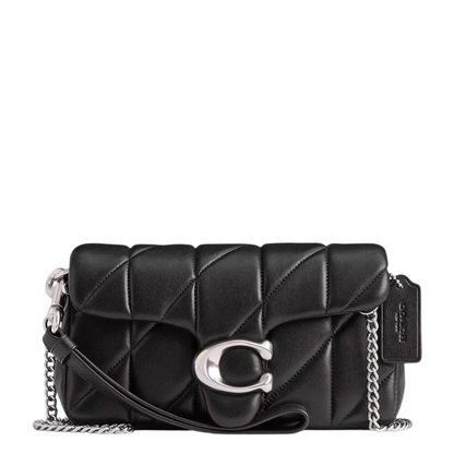 Bolsa Coach Tabby Crossbody Wristlet With Pillow Quilting Black